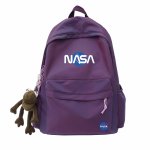 画像2: NASA print backpack Shoulder Tote Bag　ユニセックス男女兼用ナサNASAプリントバックパックリュック トートショルダー通勤通学ショッピングバッグ (2)