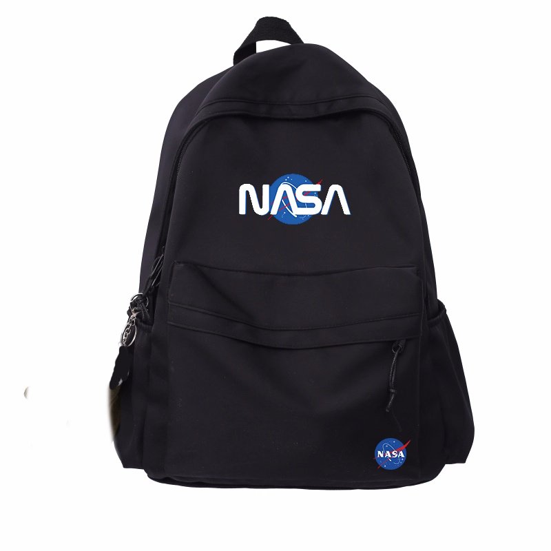 画像4: NASA print backpack Shoulder Tote Bag　ユニセックス男女兼用ナサNASAプリントバックパックリュック トートショルダー通勤通学ショッピングバッグ (4)