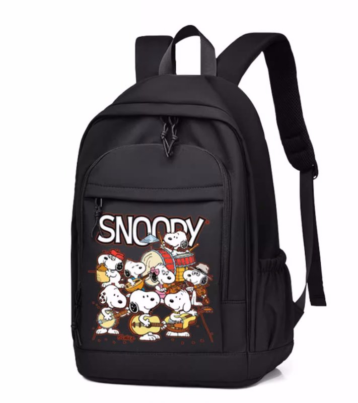 画像7: Snoopy print backpack Shoulder Tote Bag　ユニセックス男女兼用スヌーピープリントバックパックリュック トートショルダーショッピングバッグ (7)