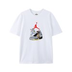 画像1: Tom and jerry Air man  Sneaker Print Tshirts  ユニセックス男女兼用 トム＆ジェリー トムとジェリー エアーマン スニーカー 半袖 Tシャツ (1)