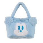 画像1: Mickey & Minnie & Lotso fur fluffy tote bag　ユニセックス男女兼用ミッキー＆ミニー＆ロッツォファーモコモコトートショルダーバッグ (1)