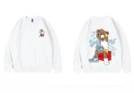 画像2: UnisexHip Hop Basket Bear Oversized Sweatshirt (Plus Size Available) Pullover ユニセックス 男女兼用ヒップホップバスケットベアオーバーサイズスウェット プラスサイズありトレーナー (2)