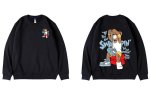 画像1: UnisexHip Hop Basket Bear Oversized Sweatshirt (Plus Size Available) Pullover ユニセックス 男女兼用ヒップホップバスケットベアオーバーサイズスウェット プラスサイズありトレーナー (1)