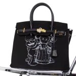 画像2: Kaws Hand Print art Graffiti Birkin style tote bag Messenger bag ユニセックス カウズ  ハンドペイント グラフィック グラフィティ アート キャンバストートバック (2)