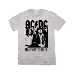 画像3: ACDC Band Vintage Rock Punk Style t-shirt　ユニセックス 男女兼用ヴィンテースタイルACDCバンドプリント半袖  Tシャツ (3)