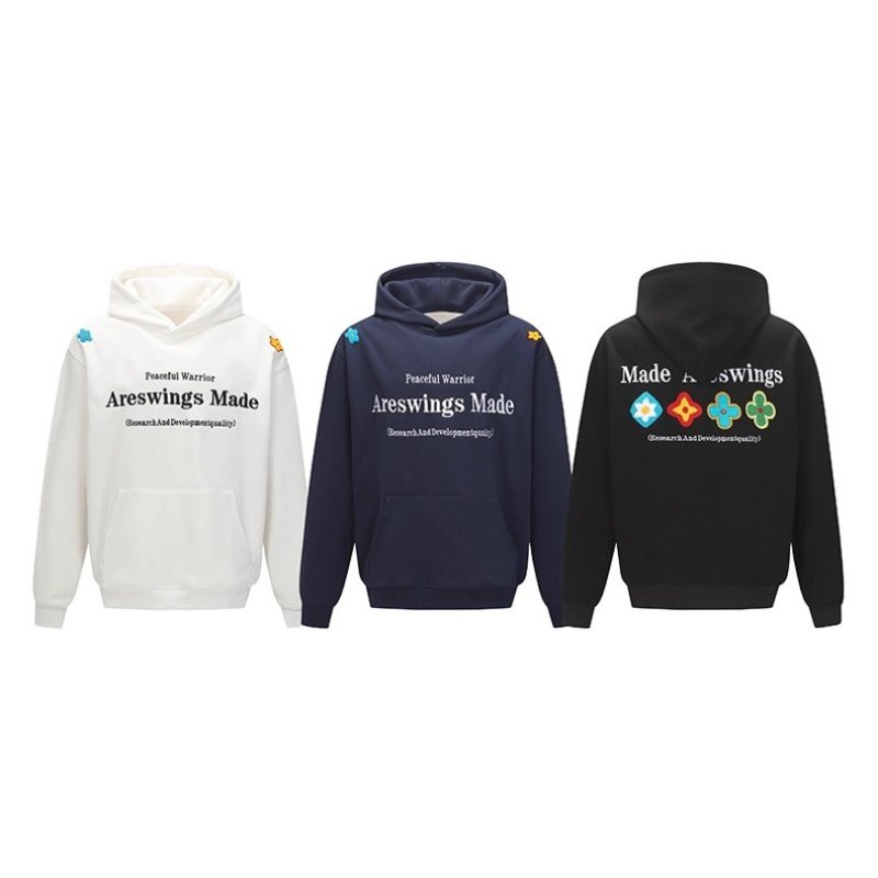 画像4: Flower Print Stylish Hoodie Hoodie Sweatshirt ユニセックス男女兼用 フラワープリントスウェットパーカー トレーナー  (4)