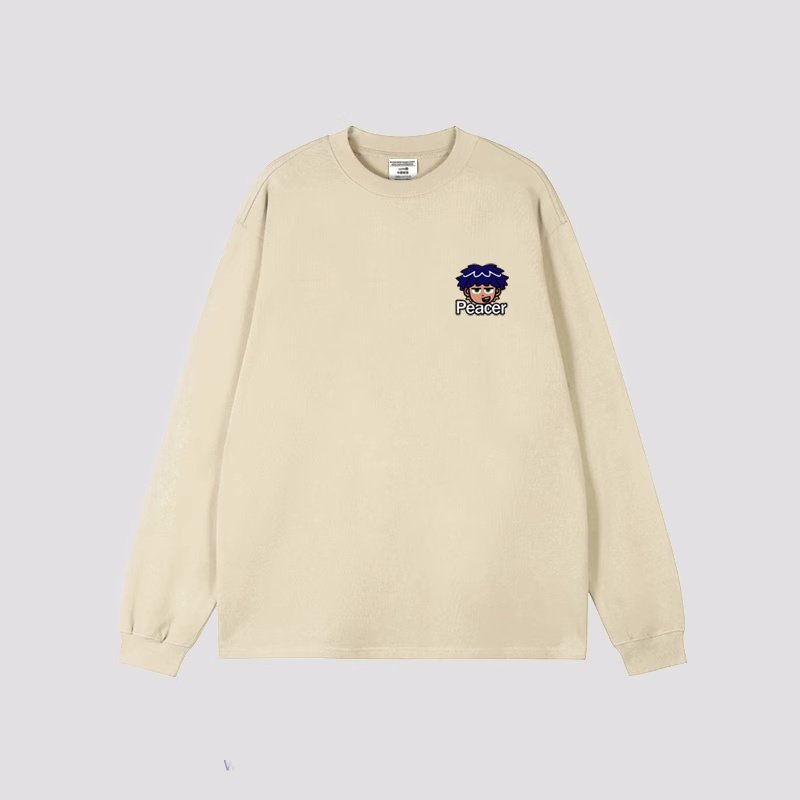 画像5: Circle Hip Hop Boys Long Sleeve t-shirt　ユニセックス 男女兼用サークルヒップホップボーイズプリント長袖  Tシャツ (5)