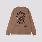 画像4: Circle Hip Hop Boys Long Sleeve t-shirt　ユニセックス 男女兼用サークルヒップホップボーイズプリント長袖  Tシャツ (4)