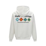 画像1: Flower Print Stylish Hoodie Hoodie Sweatshirt ユニセックス男女兼用 フラワープリントスウェットパーカー トレーナー  (1)