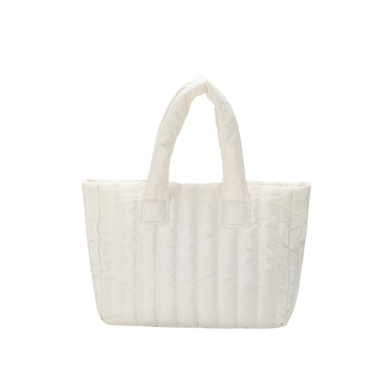 画像3: Padded Down Simple Tote Bag　パッド入りダウンシンプルトートバッグ (3)