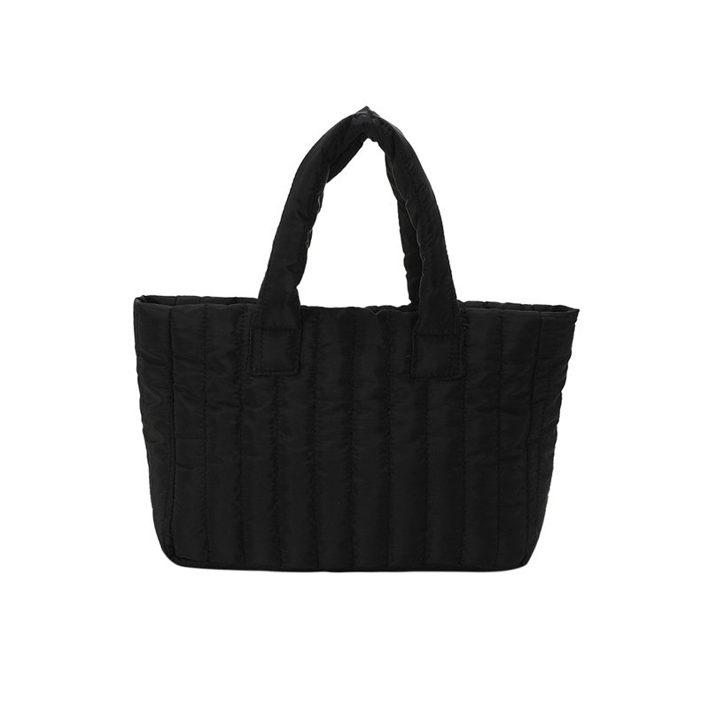 画像4: Padded Down Simple Tote Bag　パッド入りダウンシンプルトートバッグ (4)