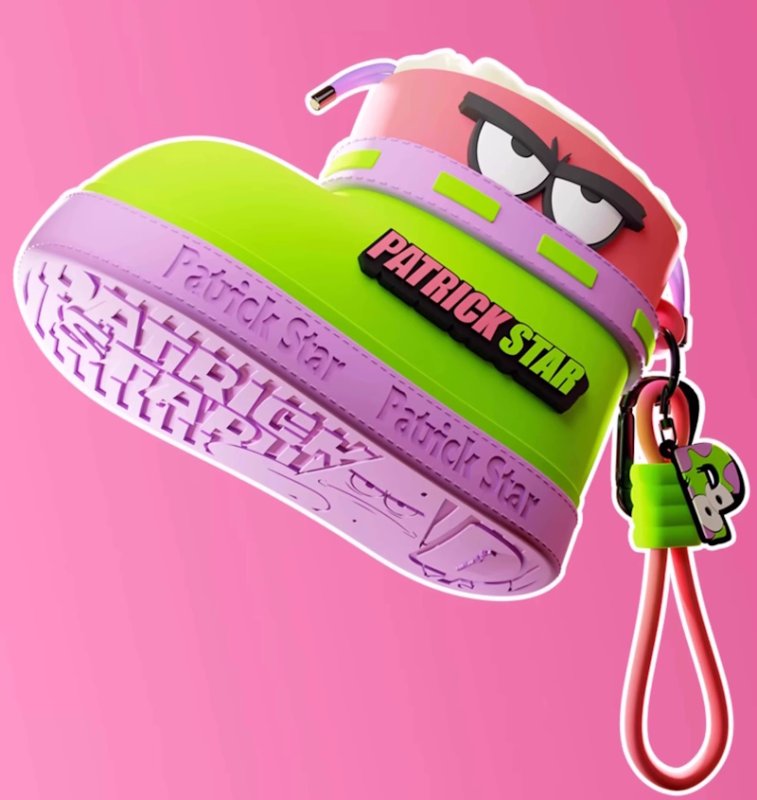 画像7: SpongeBob, Patrick, Krabs, and Squidward Rainboot-shaped mini headphones and coin charm Keychain charm accessories 　スポンジボブ＆パトリック＆カーニ＆スクイッドワード レインブーツ型ミニヘッドフォーン小銭チャームキーフォルダー チャーム アクセサリー (7)