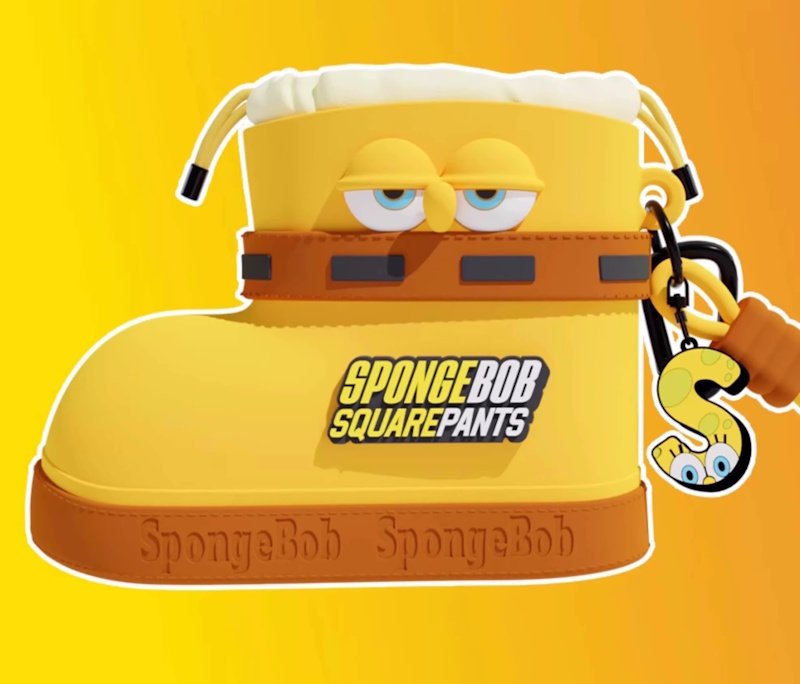 画像8: SpongeBob, Patrick, Krabs, and Squidward Rainboot-shaped mini headphones and coin charm Keychain charm accessories 　スポンジボブ＆パトリック＆カーニ＆スクイッドワード レインブーツ型ミニヘッドフォーン小銭チャームキーフォルダー チャーム アクセサリー (8)