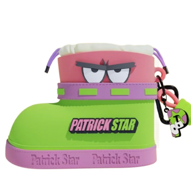 画像2: SpongeBob, Patrick, Krabs, and Squidward Rainboot-shaped mini headphones and coin charm Keychain charm accessories 　スポンジボブ＆パトリック＆カーニ＆スクイッドワード レインブーツ型ミニヘッドフォーン小銭チャームキーフォルダー チャーム アクセサリー (2)