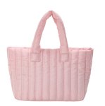 画像1: Padded Down Simple Tote Bag　パッド入りダウンシンプルトートバッグ (1)