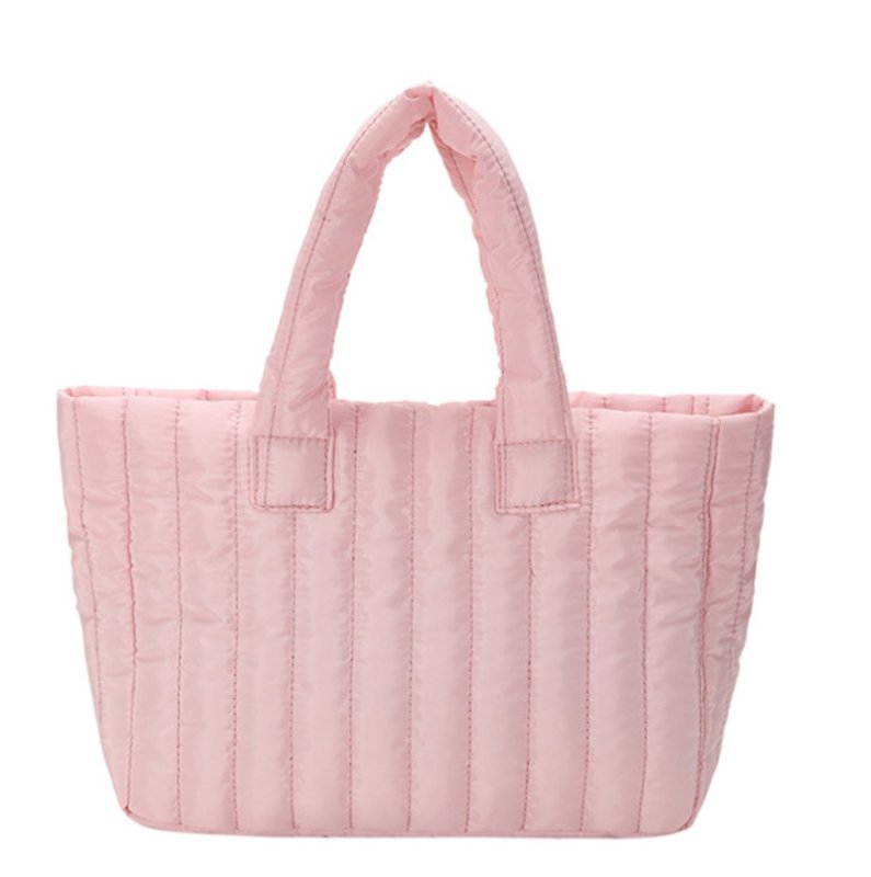 画像1: Padded Down Simple Tote Bag　パッド入りダウンシンプルトートバッグ (1)