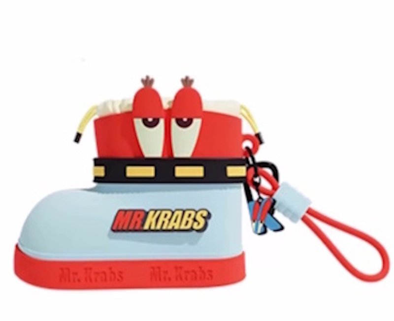 画像3: SpongeBob, Patrick, Krabs, and Squidward Rainboot-shaped mini headphones and coin charm Keychain charm accessories 　スポンジボブ＆パトリック＆カーニ＆スクイッドワード レインブーツ型ミニヘッドフォーン小銭チャームキーフォルダー チャーム アクセサリー (3)