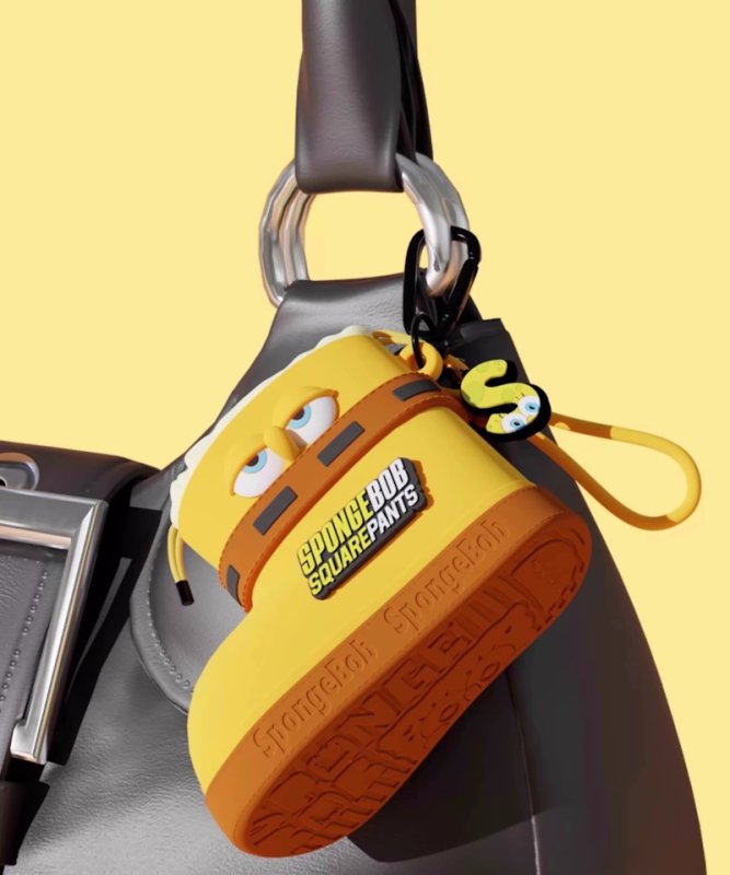 画像10: SpongeBob, Patrick, Krabs, and Squidward Rainboot-shaped mini headphones and coin charm Keychain charm accessories 　スポンジボブ＆パトリック＆カーニ＆スクイッドワード レインブーツ型ミニヘッドフォーン小銭チャームキーフォルダー チャーム アクセサリー (10)