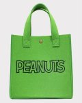 画像8: Felt Snoopy tote bag　スヌーピーフェルトトートバッグエコショッピングバッグ (8)