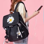 画像6: Daisy Backpack Shoulder Tote Bag　デイジープリント リュックサック バックパック トートショルダーバッグ (6)