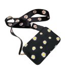 画像2: Daisy Print Square Small Shoulder Crossbody Pochette Bag　デイジープリントスクエアスモールショルダークロスボディーポシェットバッグ (2)
