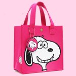 画像3: Felt Snoopy tote bag　スヌーピーフェルトトートバッグエコショッピングバッグ (3)