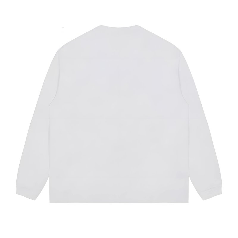 画像4: Angry Biker Spongebob  Print Long Sleeve T-Shirt 　ユニセックス 男女兼用アングリーバイカースポンジボブプリント長袖  Tシャツスウェット (4)