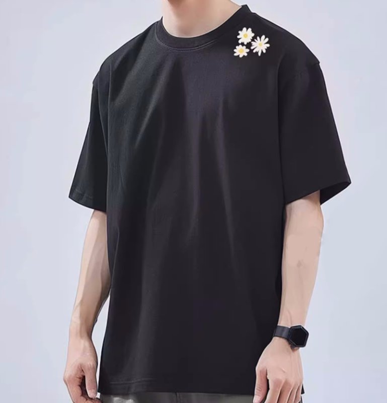 画像5: Small 3 Daisy Print Short Sleeve t-shirt　ユニセックス 男女兼用スモール3デイジープリント半袖  Tシャツ (5)