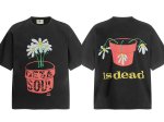 画像1: Smile Daisy Double-sided print vintage style  Short Sleeve t-shirt　ユニセックス 男女兼用スマイルデージー 両面プリントヴィンテージスタイルプリント半袖  Tシャツ (1)