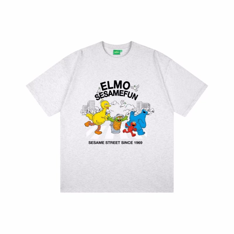 画像5: Sesame Street Abbey Road print Tshirt  　ユニセックス 男女兼用セサミーストリートアビーロードプリント半袖  Tシャツ (5)