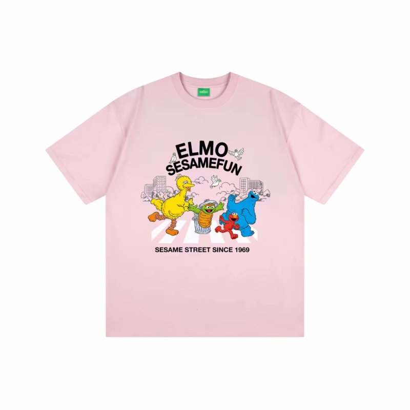 画像8: Sesame Street Abbey Road print Tshirt  　ユニセックス 男女兼用セサミーストリートアビーロードプリント半袖  Tシャツ (8)