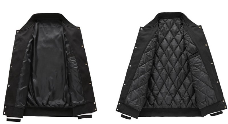 画像8: Unisex Earth Embroidery Stadium Jumper Jacket Baseball  Jacket  ユニセックス 男女兼用地球刺繍 スタジャン スタジアムジャンパー ジャケット (8)