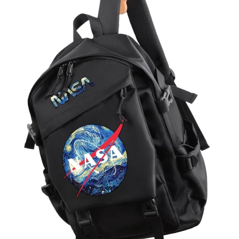 画像2: NASA x Astronaut & NASA x Space Backpack Shoulder Tote Bag　 NASA×宇宙飛行士&NASA×宇宙リュックサック バックパック トートショルダーバッグ (2)