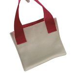 画像4: Snoopy & Peanuts print mini canvas tote bag　ユニセックス男女兼用スヌーピー&ピーナッツミニトートショッピング通勤通学バッグ (4)