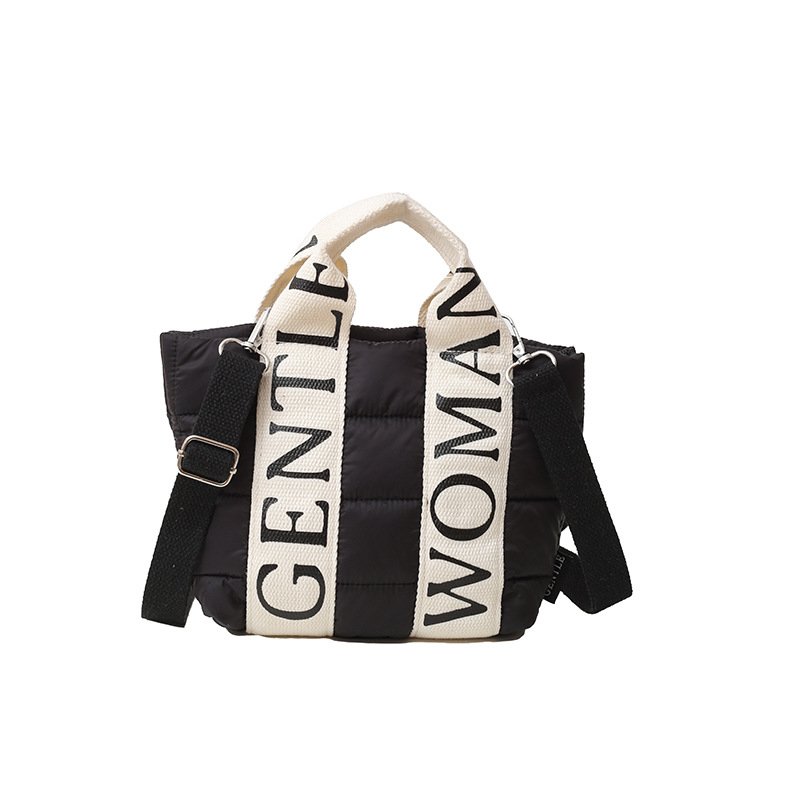 画像5: Gentle Woman Down Quilted Tote Shoulder Bag　Gentle Woman ジェントルウーマンキルティングダウントートショルダーバッグユニセックス男女兼用 (5)