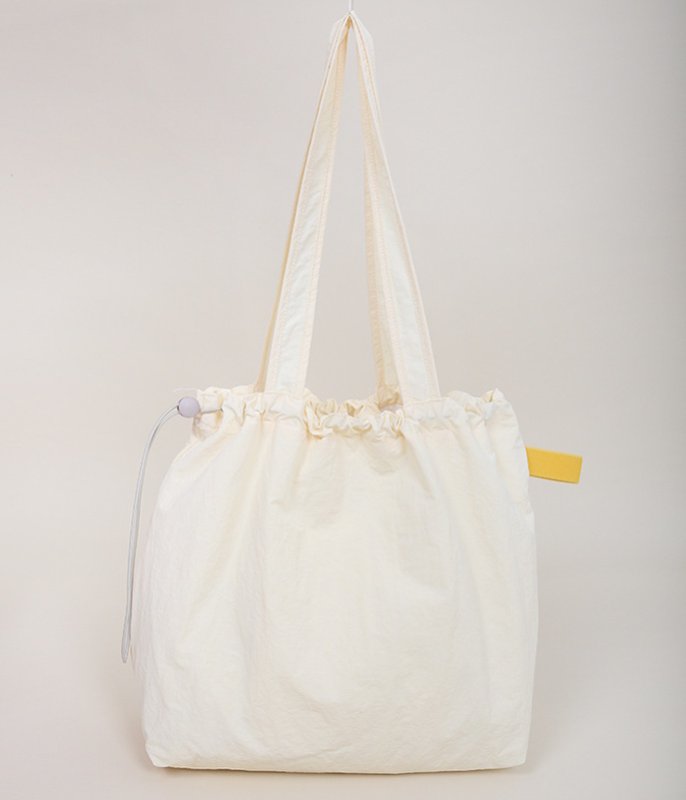 画像11: Snoopy Drawstring Tote Shoulder Shopping Bag　ユニセックス男女兼用スヌーピー刺繍巾着トートショッピング通勤通学バッグ (11)