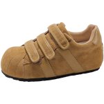画像1: Velcro platform suede sneakers shoes   ベルクロ厚底スエード スニーカー (1)
