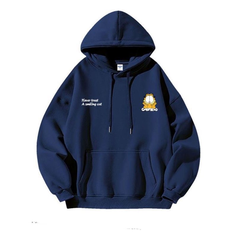 画像22: Garfield print hooded sweatshirt　ユニセックス男女兼用ガーフィールドプリントスウェットパーカー トレーナー  (22)