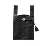 画像1: BK Real shrink leather market shoulder tote bag L BK リアル シュリンク レザー トート ショルダーバッグ (1)