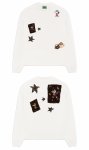 画像1: Unique Snoopy long-sleeved T-shirt　ユニセックス 男女兼用ユニークスヌーピー長袖 Tシャツ (1)