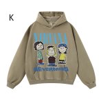 画像12: Unisex Nirvana Comic Print Hoodie sweatshirt　ユニセックス男女兼用ニルヴァーナコミックプリントヴィンテージスタイルスウェットパーカー  (12)