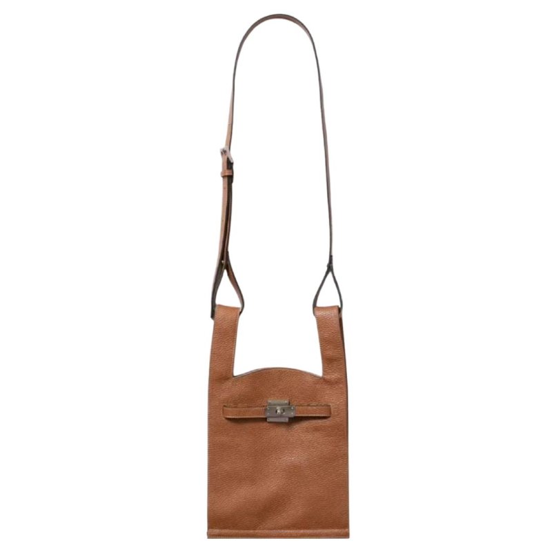 画像1: BK Real shrink leather market shoulder  tote bag BK リアル シュリンク レザー トート ショルダーバッグ (1)
