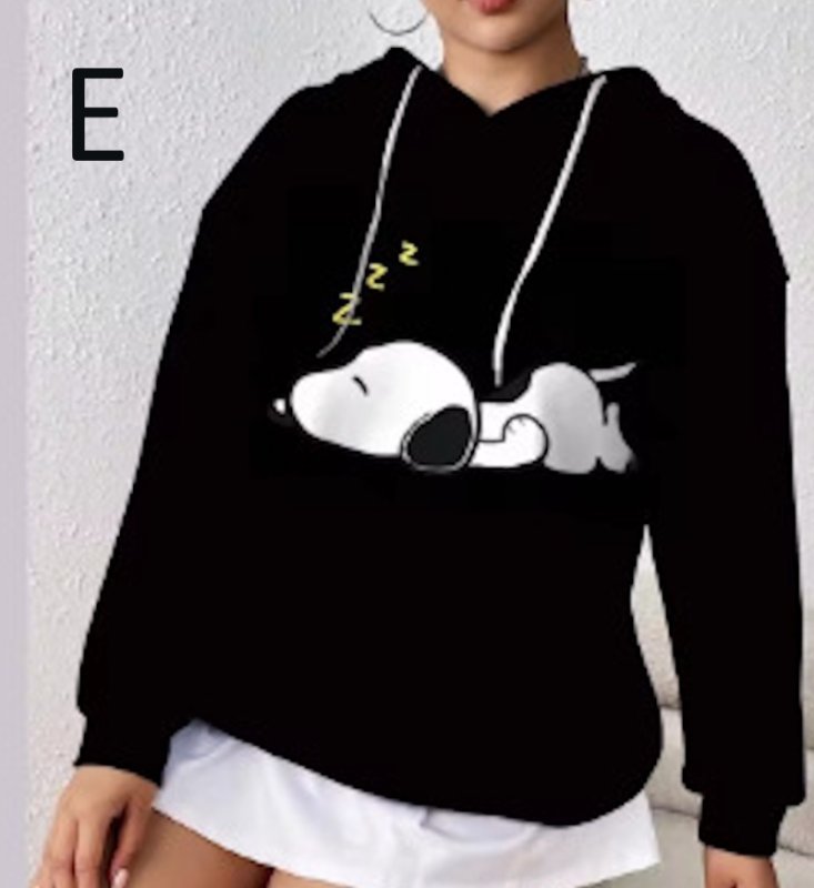 画像7: Unisex Snoopy Graphic 3D Print Hoodie Shirt Pullover　ユニセックス男女兼用スヌーピー グラフィック3D  プリント フーディシャツ  プルオーバーパーカー  (7)