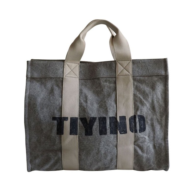 画像1: TIYINO Canvas Tote Bag Fool Toe　TIYINOキャンバストートバックフールトゥ (1)