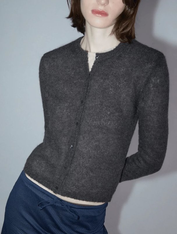 画像6: 89 & AVEC PLAISIR Sweater Wool Pullover Cardigan 長袖セーター セーター プルオーバー カーディガン (6)