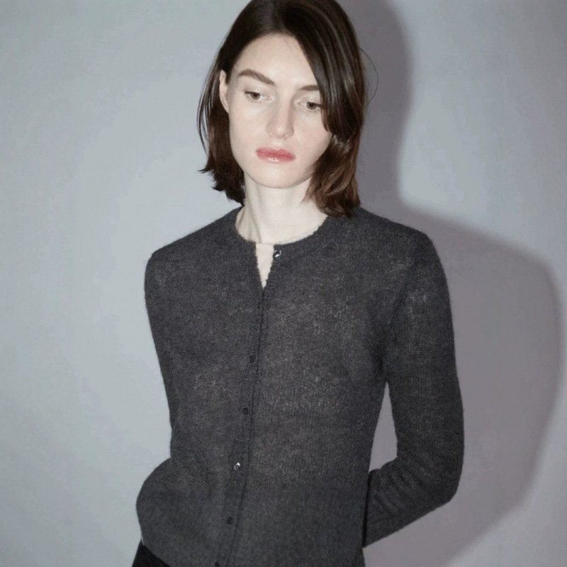 画像4: 89 & AVEC PLAISIR Sweater Wool Pullover Cardigan 長袖セーター セーター プルオーバー カーディガン (4)