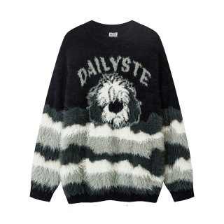 Unisex Scuffers striped long-sleeved T-shirt Scuffersボーダー長袖