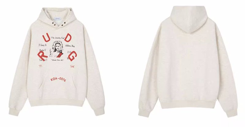 画像2: Unisex Jesus Print Hoodie  sweatshirt  ユニセックス男女兼用ジーザスプリントフーディスウェットパーカー  (2)