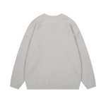 画像6: Unisex Dalmatian jacquard round neck mohair sweater pullover　ユニセックス男女兼用ダルメシアンジャカードラウンドネックモヘアセーターラウンドネック (6)