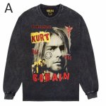 画像2: Nirvana Band Rock Vintage Style Print Long Sleeve T-Shirt　ユニセックス 男女兼用ニルヴァーナバンドヴィンテージスタイルウォッシャブルプリント長袖  Tシャツ (2)